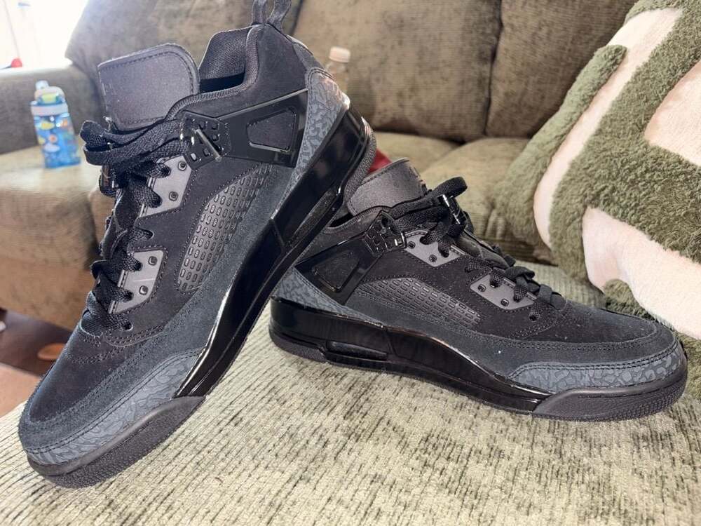 Jordan Spizike Low Black Cat